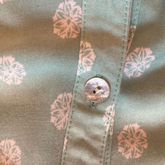 FIG & FLOWER M Anthropologie Floral Print Boho Blouse Top - Picture 7 of 10